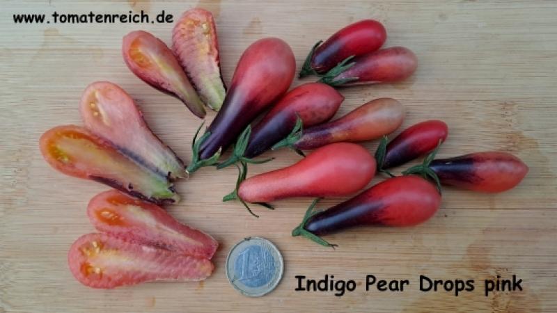 Indigo Pear Drops Pink