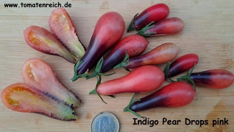Indigo Pear Drops Pink