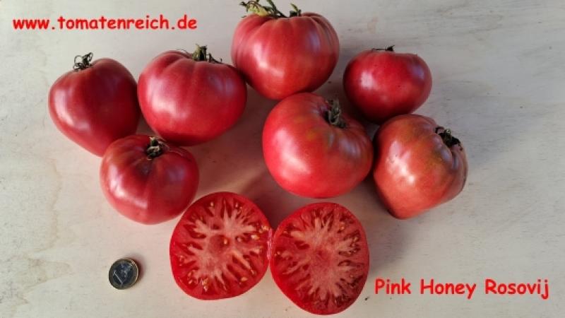 Pink Honey Rosovij  - Herztomate