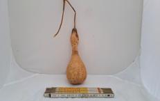 Kalebasse mit Bauch, Hals und Kopf  cm Typ  "Bottle" 23 cm