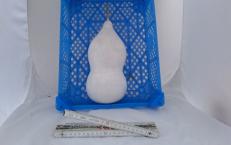 Kalebassen – Rohling Typ „Xiaohulu“ 27 cm - grundiert