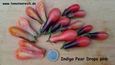 Indigo Pear Drops Pink
